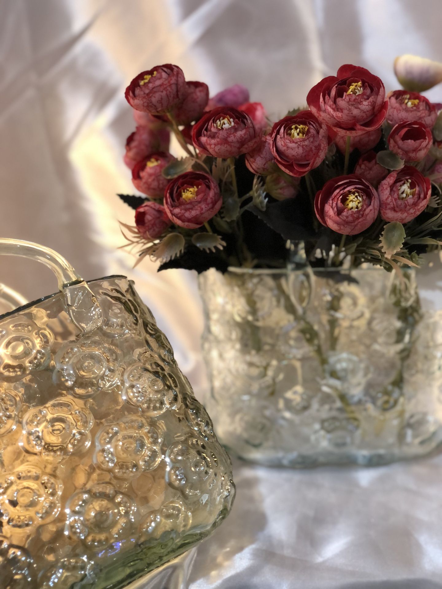 گلدان کیفی دسته دار